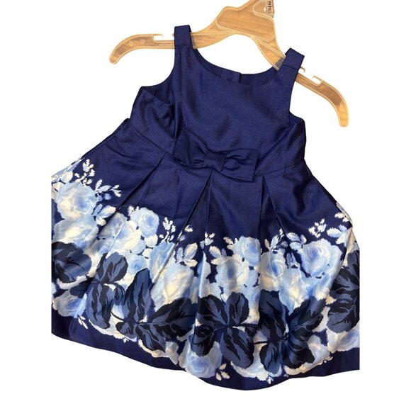 Janie and Jack Moonlight Garden Dress Blue 6 -12 M - Picture 2 of 5